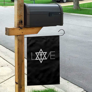 Love Jewish Messianic Christian Cross Star Of David Garden Flag TS11 Print Your Wear