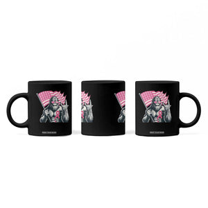 Funny Bigfoot Breast Cancer Awareness Coffee Mug Sasquatch Pink Ribbon TS11 Print Your Wear