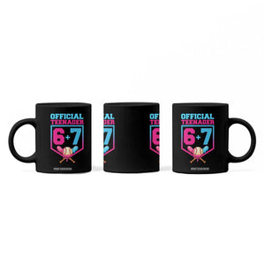 Funny 67 Baseball 13th Birthday Coffee Mug Ice Cream Drip 13th Bday Official Teenager TS11 Print Your Wear