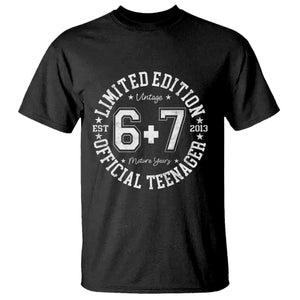Funny 67 13th Birthday T Shirt Est 2013 Limited Edition Official Teenager TS11 Black Print Your Wear