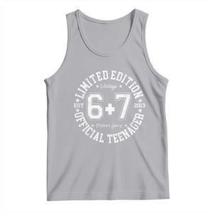 Funny 67 13th Birthday Tank Top Est 2013 Limited Edition Official Teenager TS11 Athletic Heather Print Your Wear