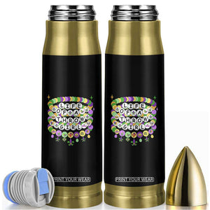 Funny Mardi Gras Throw Girl Life Bullet Tumbler Friendship Bracelet Beads TS11 Black Print Your Wear