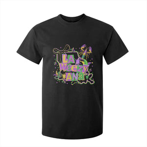 Funny Mardi Gras La Weezy Ana T Shirt For Kid New Orleans Festival Louisiana Map TS11 Black Print Your Wear