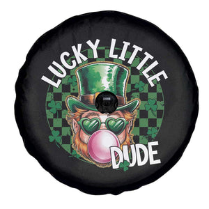Funny St Patrick's Day Lucky Little Dude Spare Tire Cover Cute Leprechaun Shamrock TS11 Print Your Wear