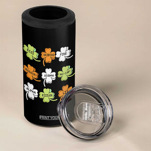 Funny Skibidi Rizz St Patrick's Day 4 in 1 Can Cooler Tumbler Shamrock Clover Candy Rizzler Meme TS11 Print Your Wear