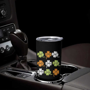 Funny Skibidi Rizz St Patrick's Day Tumbler Cup Shamrock Clover Candy Rizzler Meme TS11 Print Your Wear