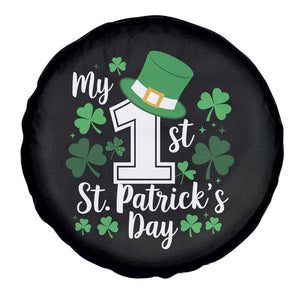 Funny My 1st St Patrick's Day Spare Tire Cover Shamrock TS11 Print Your Wear