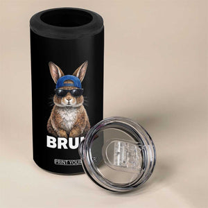 Funny Easter Bruh Bunny Sunglasses Meme 4 in 1 Can Cooler Tumbler TS11 Print Your Wear