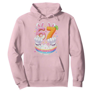 Funny Easter Day Bunny 67 Six Seven Meme Hoodie TS11 Light Pink Print Your Wear