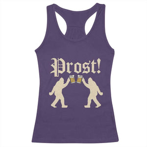 Funny Oktoberfest Bigfoot Prost Racerback Tank Top German Sasquatch Beer Mug TS11 Purple Print Your Wear