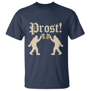 Funny Oktoberfest Bigfoot Prost T Shirt German Sasquatch Beer Mug TS11 Navy Print Your Wear