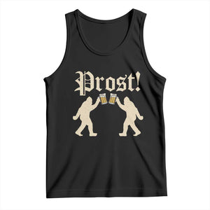 Funny Oktoberfest Bigfoot Prost Tank Top German Sasquatch Beer Mug TS11 Black Print Your Wear