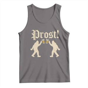 Funny Oktoberfest Bigfoot Prost Tank Top German Sasquatch Beer Mug TS11 Deep Heather Print Your Wear