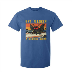 Get In Loser We Are Going Lurking Funny Mothman T Shirt For Kid Cryptozoology Cryptid Lover
