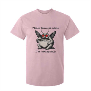 Please Leave Me Alone I Am Eating Soup Funny Mothman T Shirt For Kid