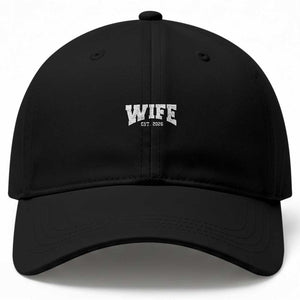 Wife Est 2026 Baseball Cap Just Married Couple Matching Wedding Honeymoon