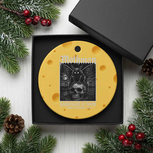 Mothman Harbinger of Doom Point Pleasant WV Ceramic Ornament Gothic Horror Cryptid Creature TS11 1pc Yellow Cheese Print Your Wear