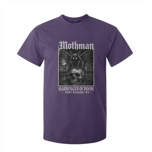 Mothman Harbinger of Doom Point Pleasant WV T Shirt For Kid Gothic Horror Cryptid Creature TS11 Purple Print Your Wear