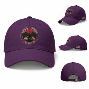 Funny Mothman The Man The Moth The Legend Baseball Cap Retro Folklore Creepy Cryptid