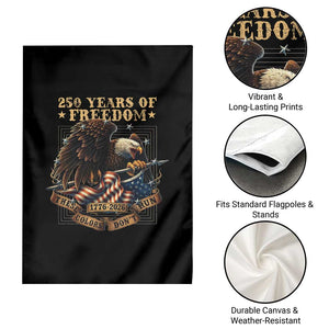 250th American Anniversary Garden Flag 250 Years Of Freedom Independence American Flag TS11 Print Your Wear