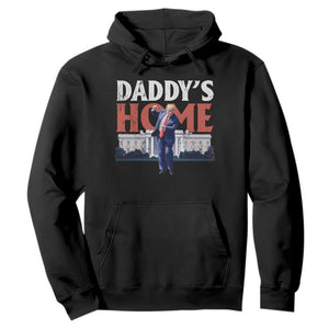 Funny Daddy's Home Hoodie Trump Dance The 47th US President TS11 Black Print Your Wear