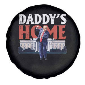Funny Daddy's Home Spare Tire Cover Trump Dance The 47th US President TS11 Print Your Wear