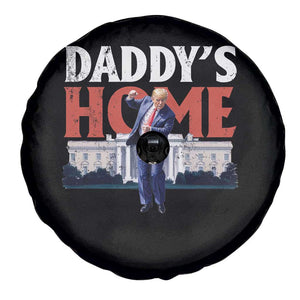 Funny Daddy's Home Spare Tire Cover Trump Dance The 47th US President TS11 Print Your Wear