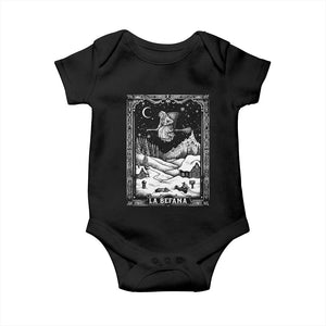 Italian Christmas La Befana Baby Onesie Buon Befana Folklore Xmas Witch TS11 Black Print Your Wear