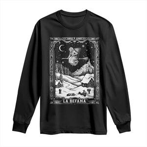 Italian Christmas La Befana Long Sleeve Shirt Buon Befana Folklore Xmas Witch TS11 Black Print Your Wear