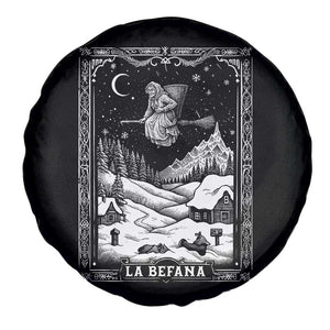Italian Christmas La Befana Spare Tire Cover Buon Befana Folklore Xmas Witch TS11 Print Your Wear