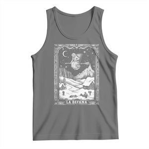 Italian Christmas La Befana Tank Top Buon Befana Folklore Xmas Witch TS11 Black Heather Print Your Wear