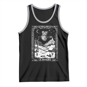 Italian Christmas La Befana Tank Top Buon Befana Folklore Xmas Witch TS11 Black Athletic Heather Print Your Wear
