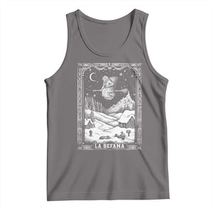 Italian Christmas La Befana Tank Top Buon Befana Folklore Xmas Witch TS11 Deep Heather Print Your Wear
