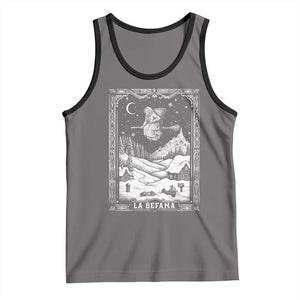 Italian Christmas La Befana Tank Top Buon Befana Folklore Xmas Witch TS11 Deep Heather Black Print Your Wear