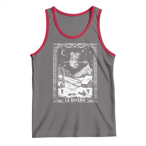 Italian Christmas La Befana Tank Top Buon Befana Folklore Xmas Witch TS11 Deep Heather Red Print Your Wear
