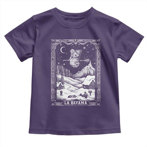 Italian Christmas La Befana Toddler T Shirt Buon Befana Folklore Xmas Witch TS11 Purple Print Your Wear