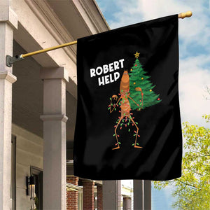 Funny Marcus The Worm Christmas Garden Flag Robert Help Xmas Tree TS11 Print Your Wear
