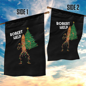 Funny Marcus The Worm Christmas Garden Flag Robert Help Xmas Tree TS11 Print Your Wear