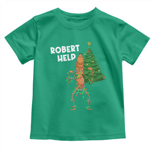 Funny Marcus The Worm Christmas Toddler T Shirt Robert Help Xmas Tree TS11 Irish Green Print Your Wear