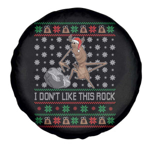 Funny Marcus The Worm Christmas Spare Tire Cover I Dont Like This Rock Xmas Holiday TS11 Print Your Wear