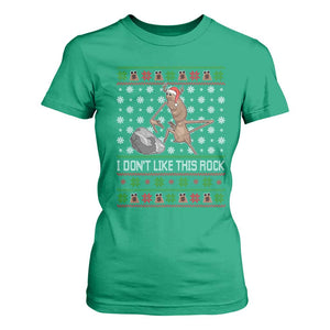 Funny Marcus The Worm Christmas T Shirt For Women I Dont Like This Rock Xmas Holiday TS11 Irish Green Print Your Wear
