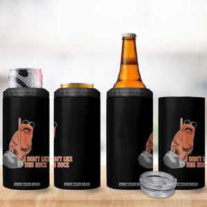 Funny Marcus The Worm 4 in 1 Can Cooler Tumbler I Dont Like This Rock Meme TS11 Print Your Wear