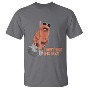 Funny Marcus The Worm T Shirt I Dont Like This Rock Meme TS11 Charcoal Print Your Wear