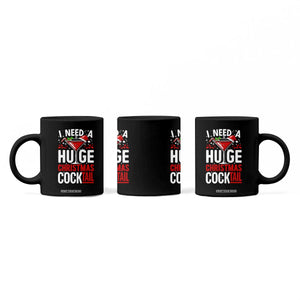 I Need A Huge Christmas Cocktail Coffee Mug Funny Xmas Adult Humor Party Drinking TS11 Print Your Wear