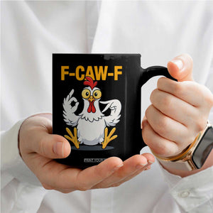 Funny F Caw F 67 Meme Coffee Mug Cartoon Chicken Poultry Humor TS11 Print Your Wear