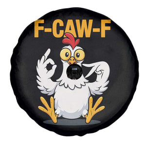 Funny F Caw F 67 Meme Spare Tire Cover Cartoon Chicken Poultry Humor TS11 Print Your Wear