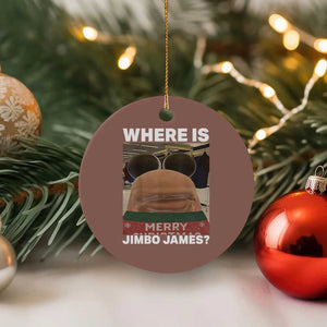 Funny Marcus The Worm Christmas Ceramic Ornament Where Is Jimbo James Xmas Ugly Sweater TS11 1pc Mocha Print Your Wear