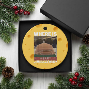 Funny Marcus The Worm Christmas Ceramic Ornament Where Is Jimbo James Xmas Ugly Sweater TS11 1pc Yellow Cheese Print Your Wear