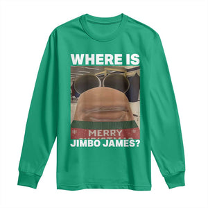 Funny Marcus The Worm Christmas Long Sleeve Shirt Where Is Jimbo James Xmas Ugly Sweater TS11 Irish Green Print Your Wear