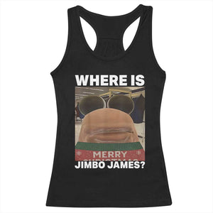 Funny Marcus The Worm Christmas Racerback Tank Top Where Is Jimbo James Xmas Ugly Sweater TS11 Black Print Your Wear